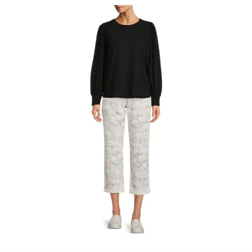 NWT Women's Long Puff Sleeve Top
